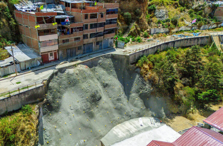 ALCALDE ABEL SERNA EXIGE A PRONIED CULMINAR MURO DE CONTENCIÓN DEL COLEGIO JUAN ESPINOZA MEDRANO