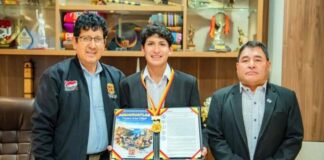 DE ALCALDE ESCOLAR A REPRESENTANTE PROVINCIAL: ANDERSON PALOMINO ASUME LIDERAZGO DE LA JUVENTUD DE ANDAHUAYLAS