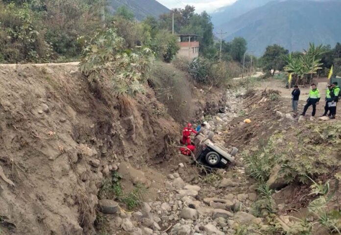 DESPISTE Y VOLCADURA DEJAN UN FALLECIDO 2