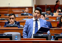 JESÚS PÉREZ CUESTIONA CIFRAS DE INSEGURIDAD DURANTE INTERPELACIÓN AL MINISTRO DEL INTERIOR