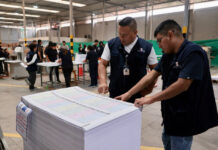 MÁS DE 26 MILLONES DE CÉDULAS DE SUFRAGIO EMPEZARON A IMPRIMIRSE PARA ELECCIONES REGIONALES Y MUNICIPALES