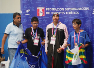 ¡ORGULLO APURIMEÑO! NADADORES DE AQUACHANKA DESTACAN EN AREQUIPA Y MAURICIO CHACÓN VA A LA GRAN FINAL NACIONAL