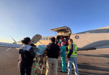 PACIENTE CON GRAVE LESIÓN CEREBRAL FUE TRASLADADO VÍA AÉREA DE ANDAHUAYLAS A LIMA