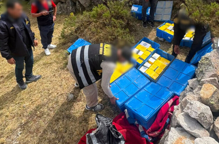 PAMPACHIRI: POLICÍA INCAUTA MÁS DE 249 KILOS DE ALCALOIDE DE COCAÍNA EN OPERATIVO ANTIDROGAS