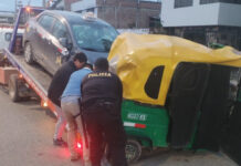 SERENAZGO AUXILIA DE EMERGENCIA A HOMBRE HERIDO TRAS ACCIDENTE DE TRÁNSITO EN ANDAHUAYLAS