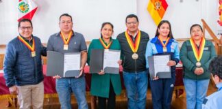 ANDAHUAYLAS RECONOCE A SUS JÓVENES TALENTOS DEL DEPORTE Y LA CULTURA