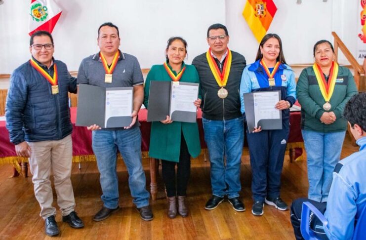 ANDAHUAYLAS RECONOCE A SUS JÓVENES TALENTOS DEL DEPORTE Y LA CULTURA