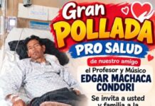 ¡EDGAR AHORA NECESITA DE TODOS! ORGANIZAN POLLADA SOLIDARIA PARA APOYAR AL PROFESOR Y MÚSICO EDGAR MACHACA CONDORI
