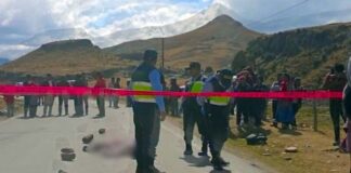 FATAL ACCIDENTE ENLUTA A UNA FAMILIA EN HUAYÑUNAPAMPA