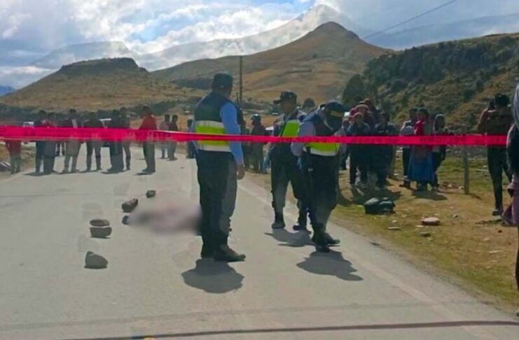 FATAL ACCIDENTE ENLUTA A UNA FAMILIA EN HUAYÑUNAPAMPA