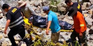 HALLAN CUERPO DE HOMBRE EN EL RÍO PACHACHACA Y POLICÍA INICIA DILIGENCIAS
