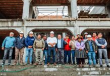 CHAMPACCOCHA: PALACIO MUNICIPAL ALCANZA EL 60 % DE AVANCE FÍSICO