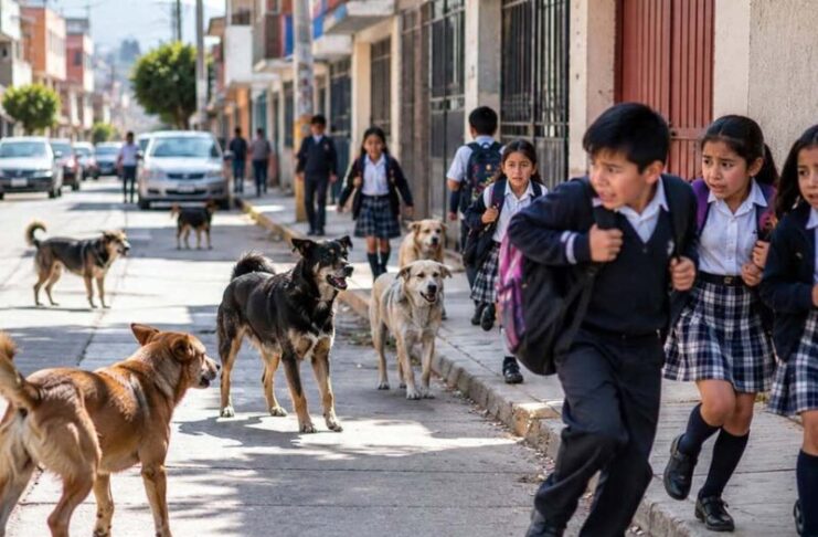 PERROS SIN SUPERVISIÓN RECORREN LAS CALLES DE ANDAHUAYLAS Y GENERAN PREOCUPACIÓN