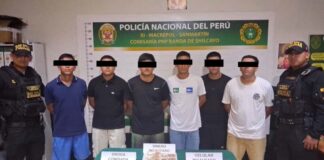 PNP DETIENE A 11 PRESUNTOS INTEGRANTES DE “LOS INTOCABLES DEL CENTRO” EN MEGAOPERATIVO