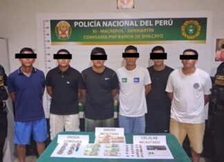 PNP DETIENE A 11 PRESUNTOS INTEGRANTES DE “LOS INTOCABLES DEL CENTRO” EN MEGAOPERATIVO