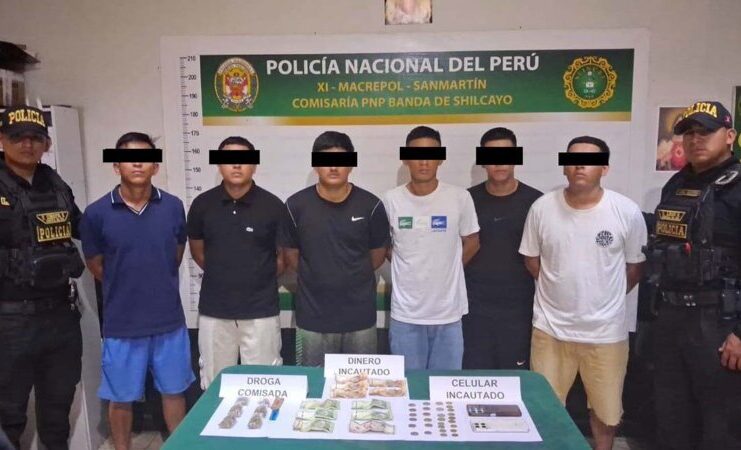 PNP DETIENE A 11 PRESUNTOS INTEGRANTES DE “LOS INTOCABLES DEL CENTRO” EN MEGAOPERATIVO