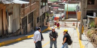 POCHCCOTA A UN PASO DE ESTRENAR NUEVAS PISTAS, VEREDAS Y ESCALINATAS