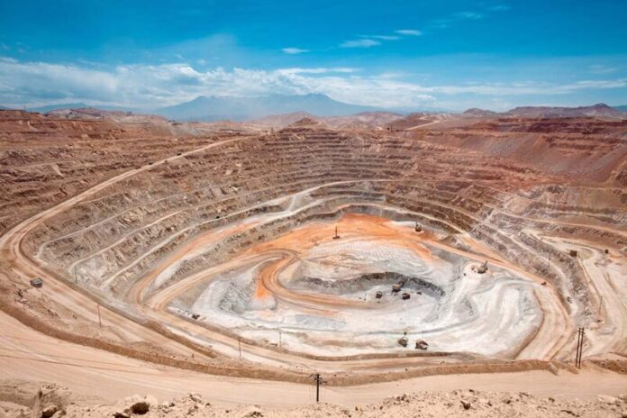 View,From,Above,Of,The,Pit,Of,An,Open-pit,Copper