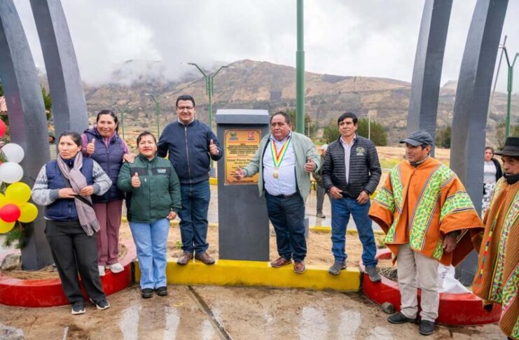 VILLA UNIÓN ESTRENA PLAZA MAYOR CON INVERSIÓN DE S/ 250 MIL